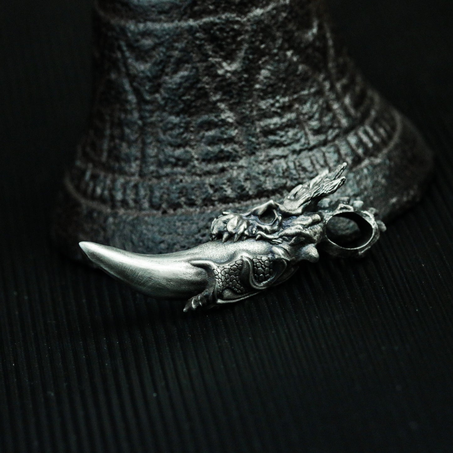 Dragon Fang Pendant ¨C 925 Sterling Silver Handmade