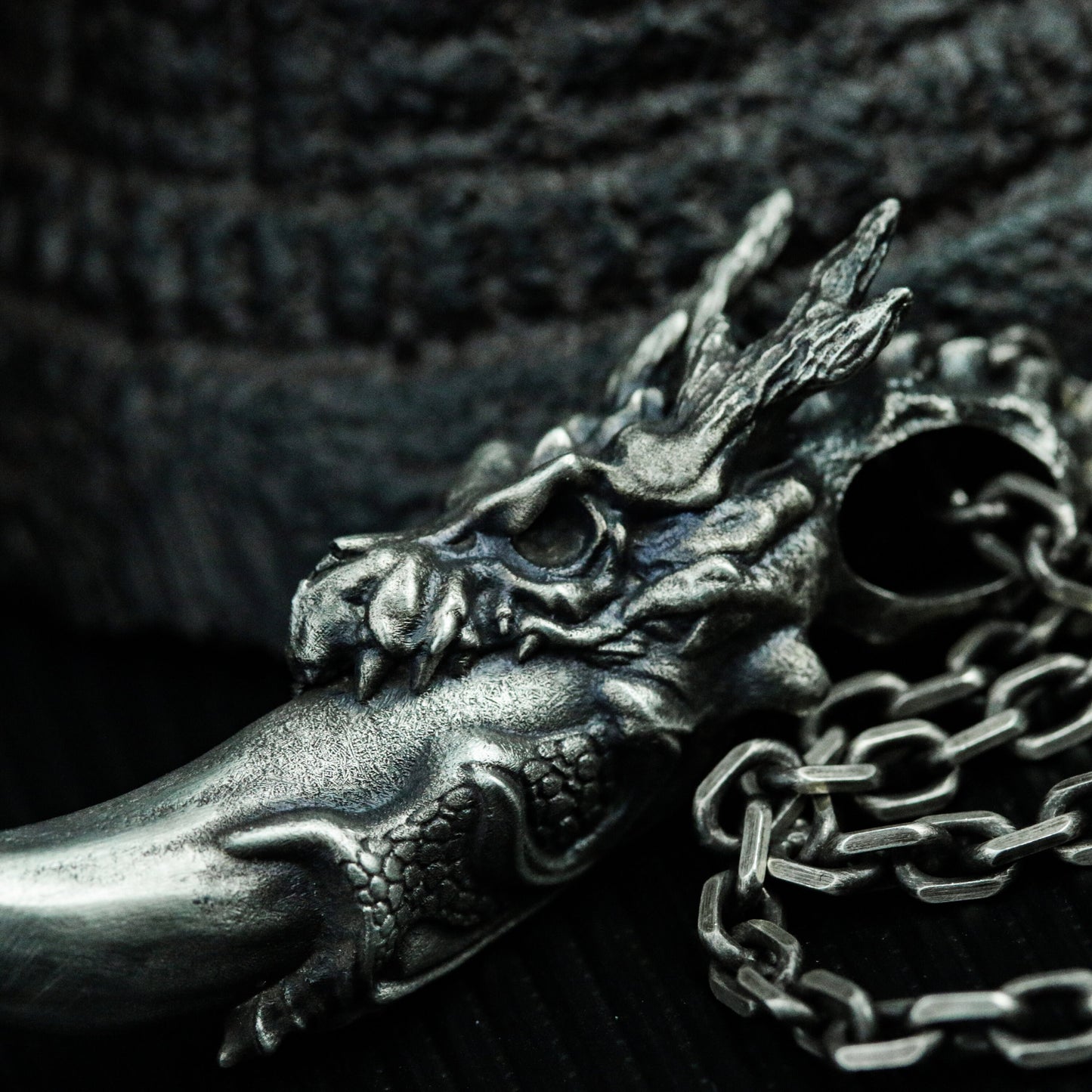Dragon Fang Pendant ¨C 925 Sterling Silver Handmade