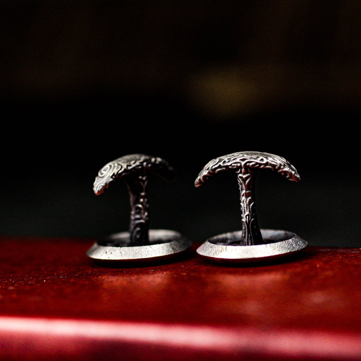 Star Cosmos Cufflinks - 925 Sterling Silver Handmade