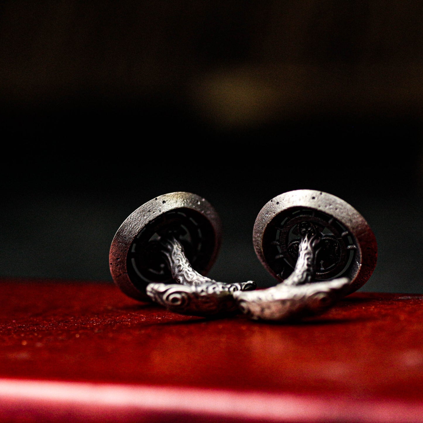 Star Cosmos Cufflinks - 925 Sterling Silver Handmade
