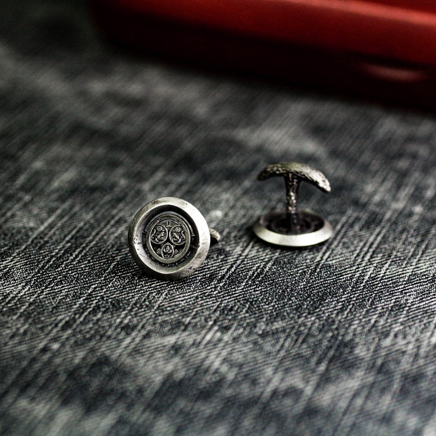 Star Cosmos Cufflinks - 925 Sterling Silver Handmade
