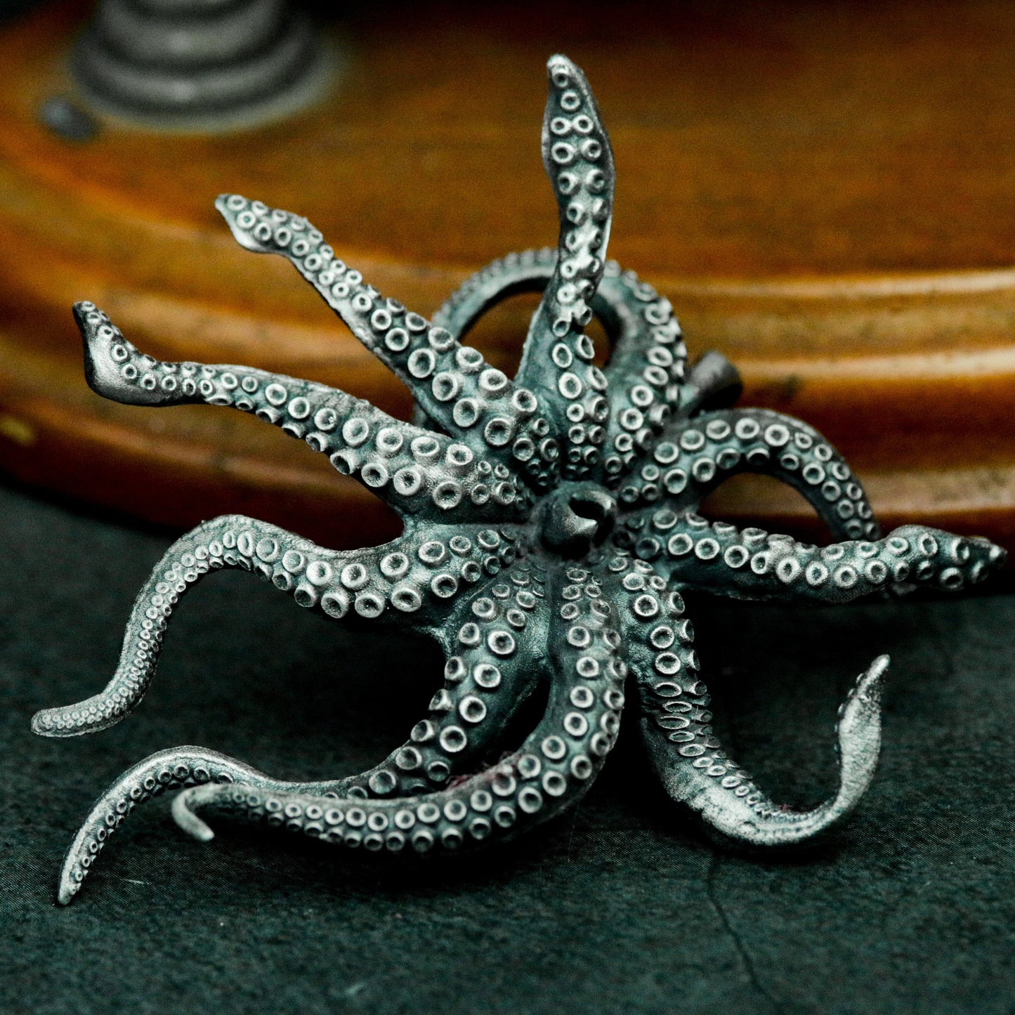 Octopus Pendant - 925 Silver Handmade Deep Sea Creature