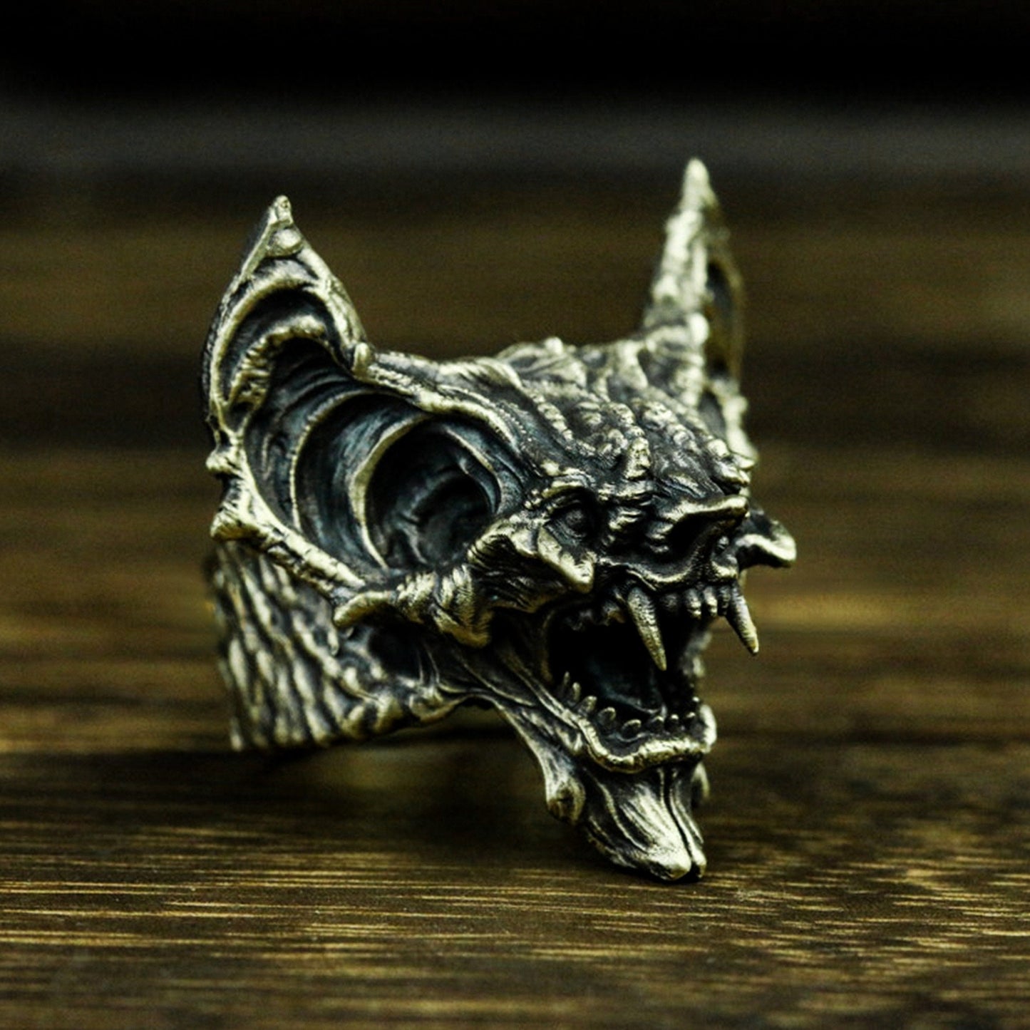 Bat Demon Rings ¨C 925 Silver Handmade