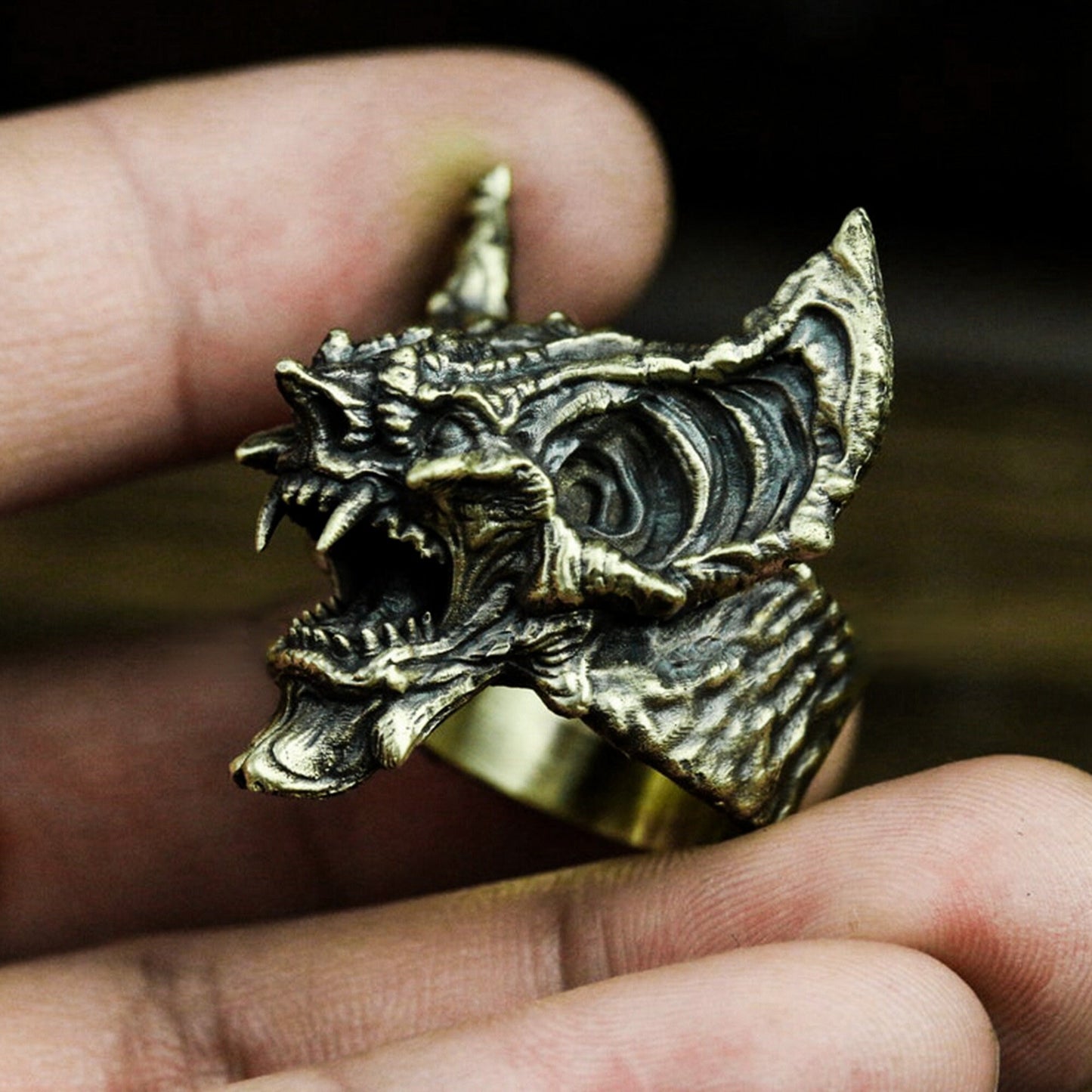 Bat Demon Rings ¨C 925 Silver Handmade