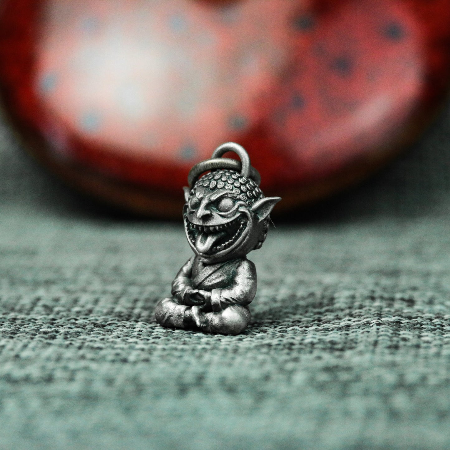 Goblin Monk Pendant ¨C 925 Silver Handmade