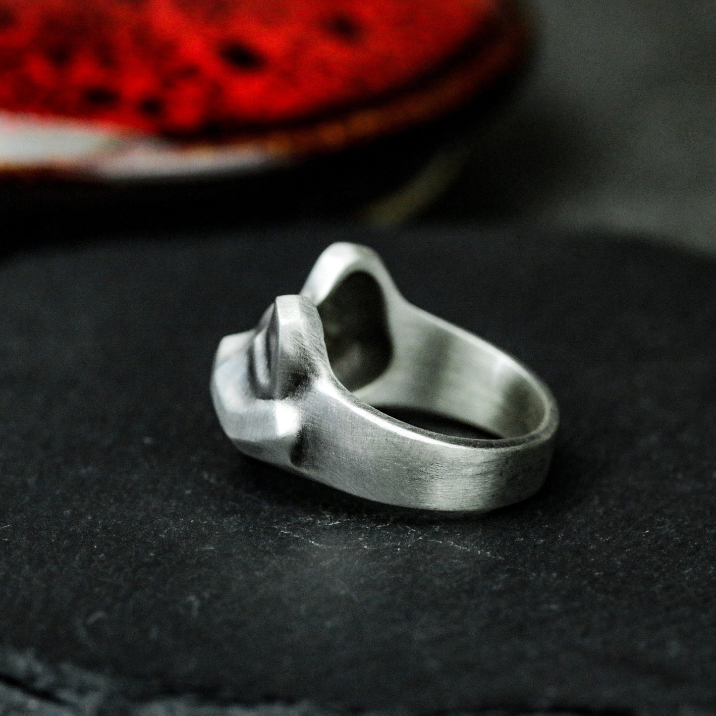 Mouse Minimalist Ring ¨C 925 Silver Handmade