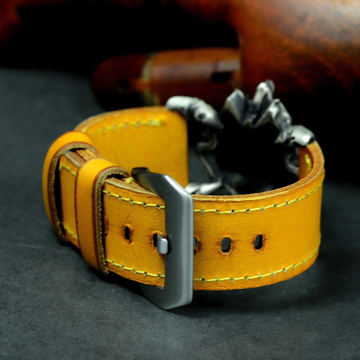 Lion Head Bracelet ¨C Handmade 925 Silver King of Jungle Wristband