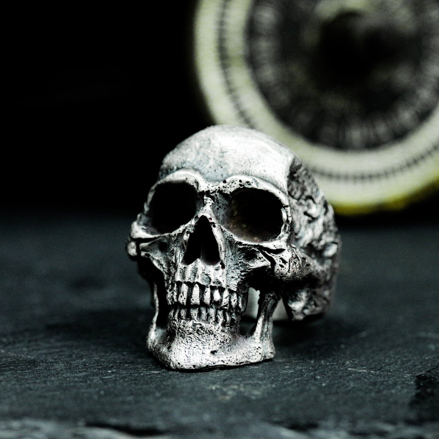 Terminator Skull Ring - 925 Silver Handmade