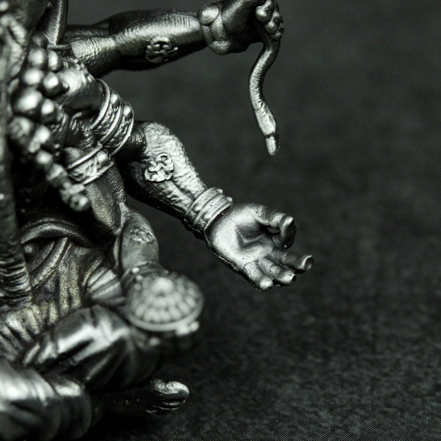 Multi-Armed Deity Pendant ¨C 925 Silver Handmade