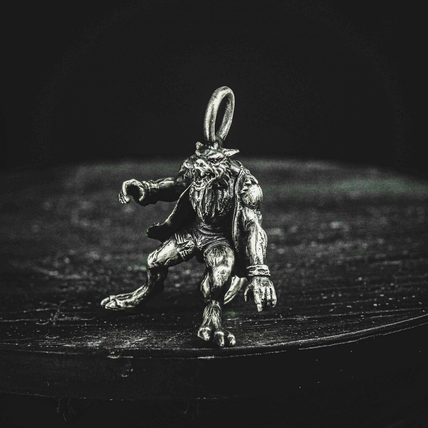 Werewolf Mutant Pendant - 925 Silver Handmade