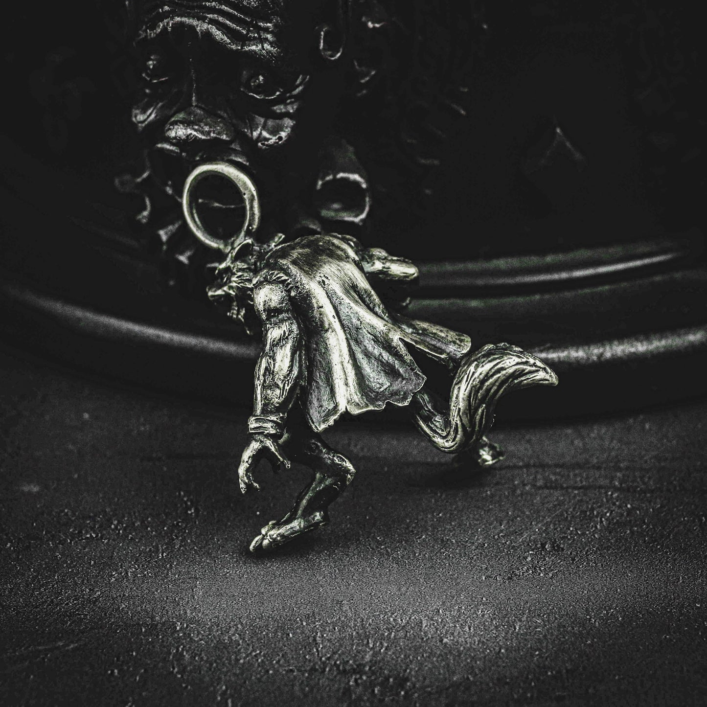 Werewolf Mutant Pendant - 925 Silver Handmade