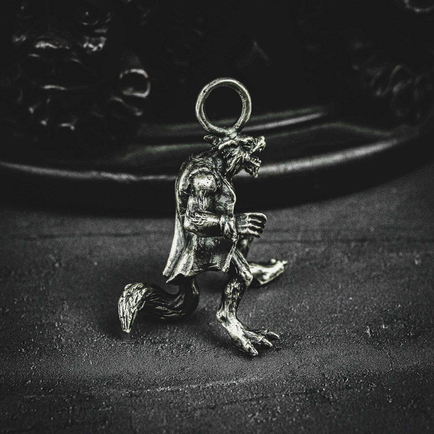 Werewolf Mutant Pendant - 925 Silver Handmade