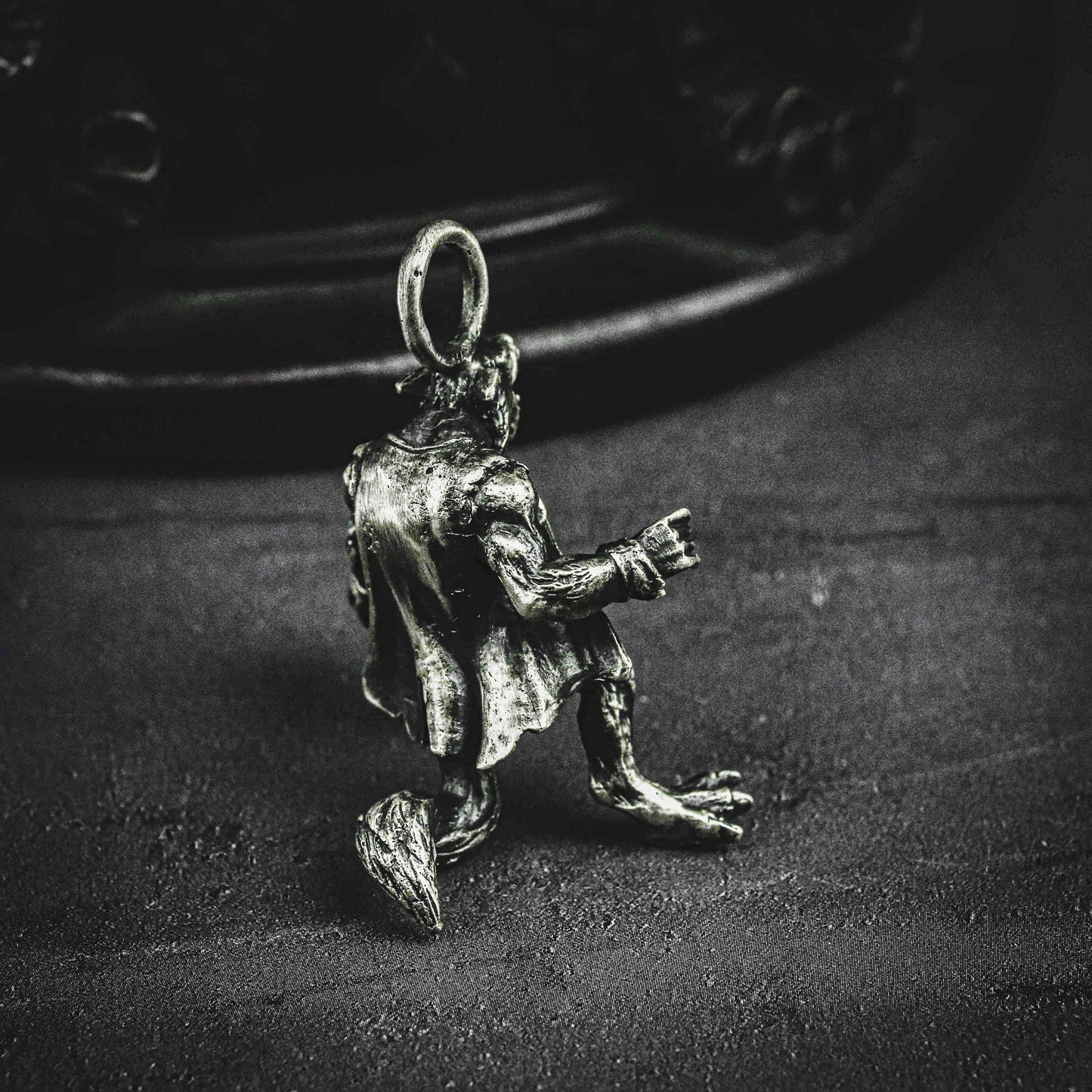 Werewolf Mutant Pendant - 925 Silver Handmade