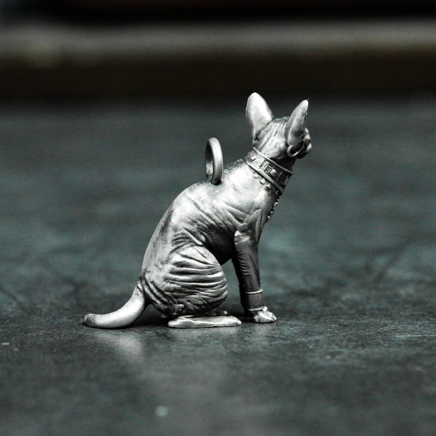 Sphynx Cat Pendant ¨C Handmade 925 Silver Egyptian Guardian Necklace