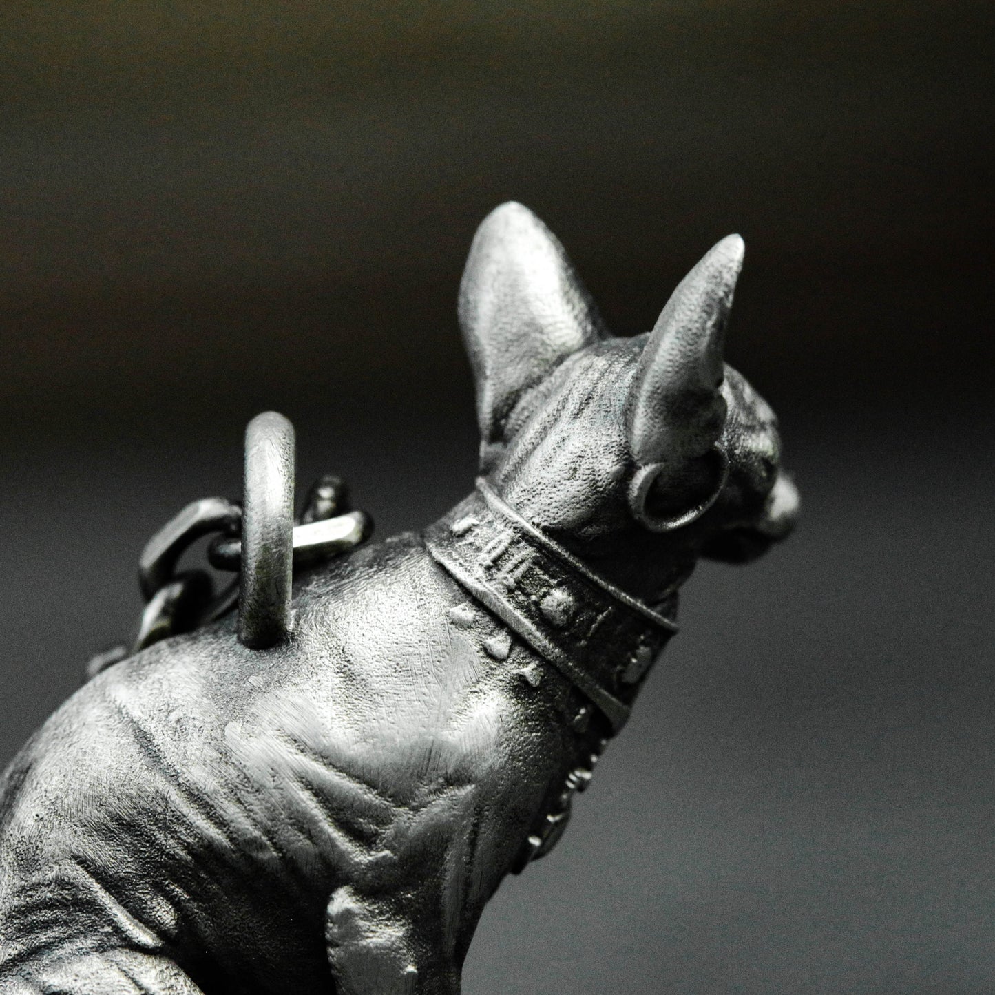 Sphynx Cat Pendant ¨C Handmade 925 Silver Egyptian Guardian Necklace