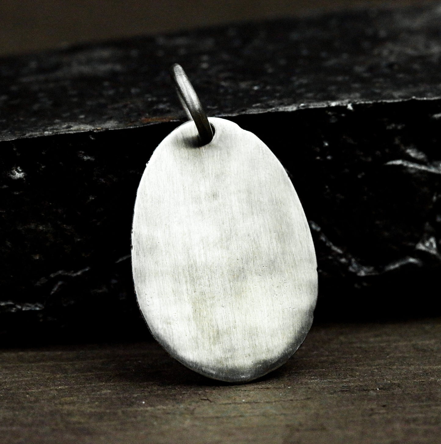 Fossil-Style Insect Shell Pendant (Raised) ¨C 925 Sterling Silver Handmade