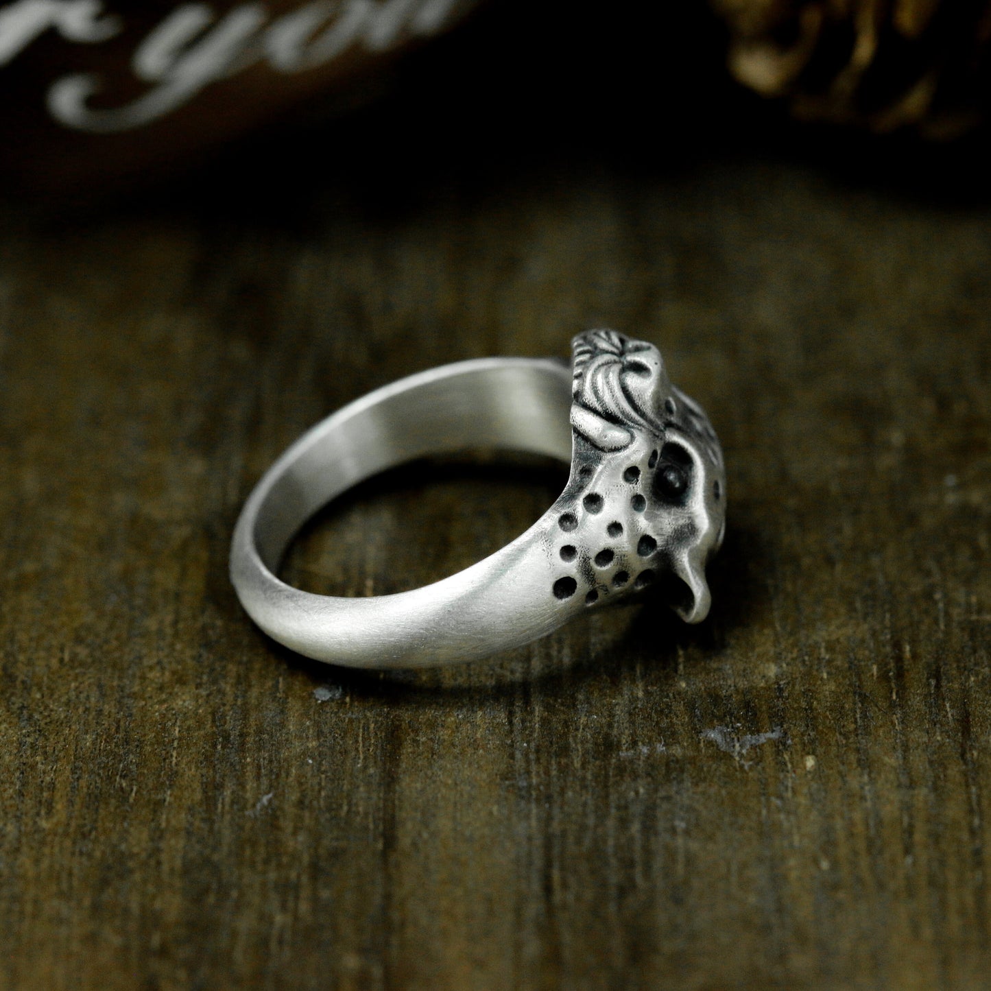 Minimalist Leopard Ring - 925 Sterling Silver Handmade