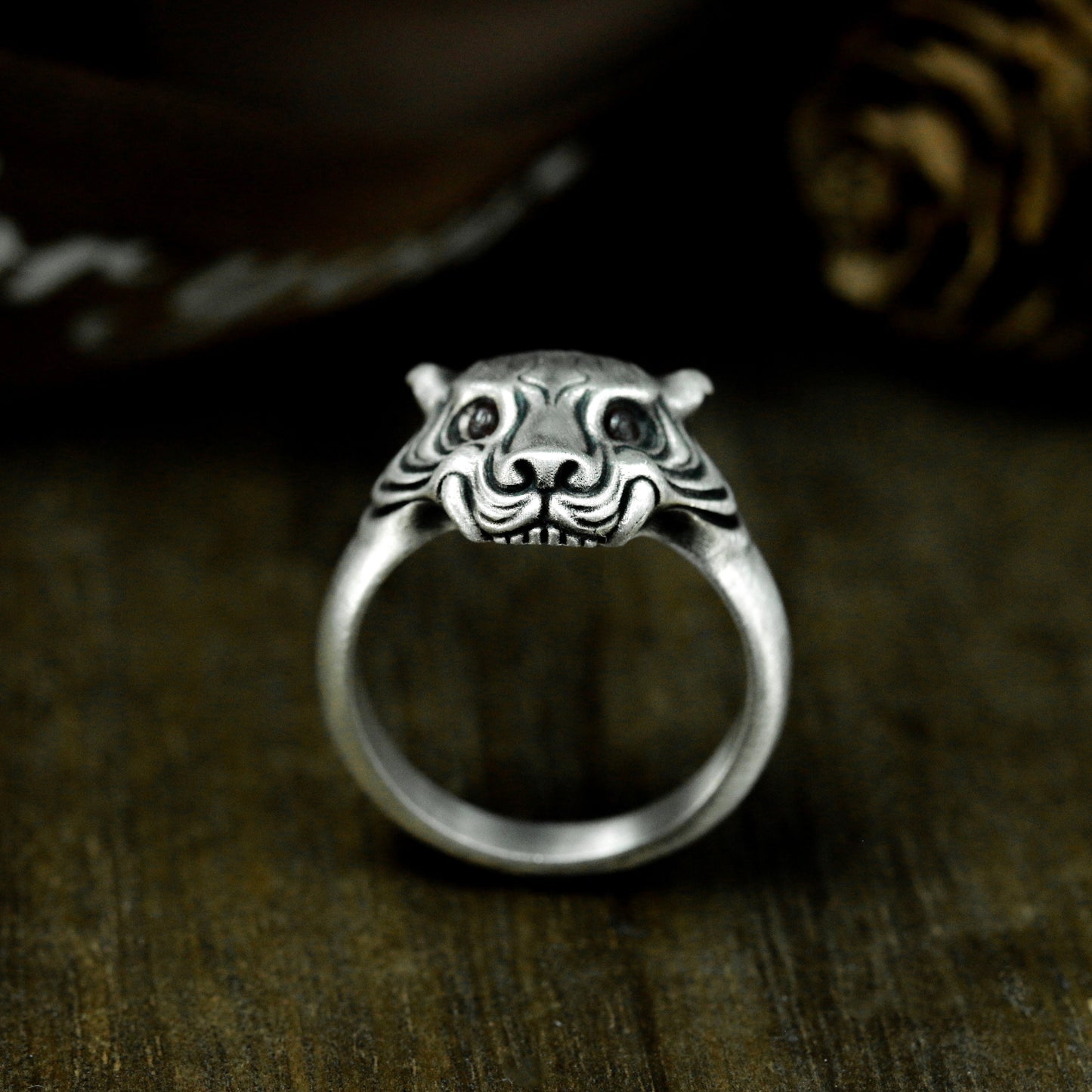 Panther Ring ¨C 925 Silver Handmade