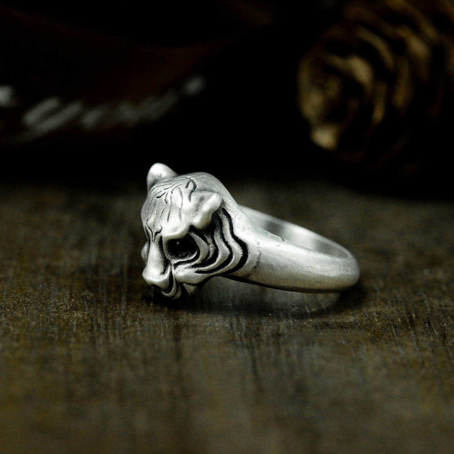 Panther Ring ¨C 925 Silver Handmade