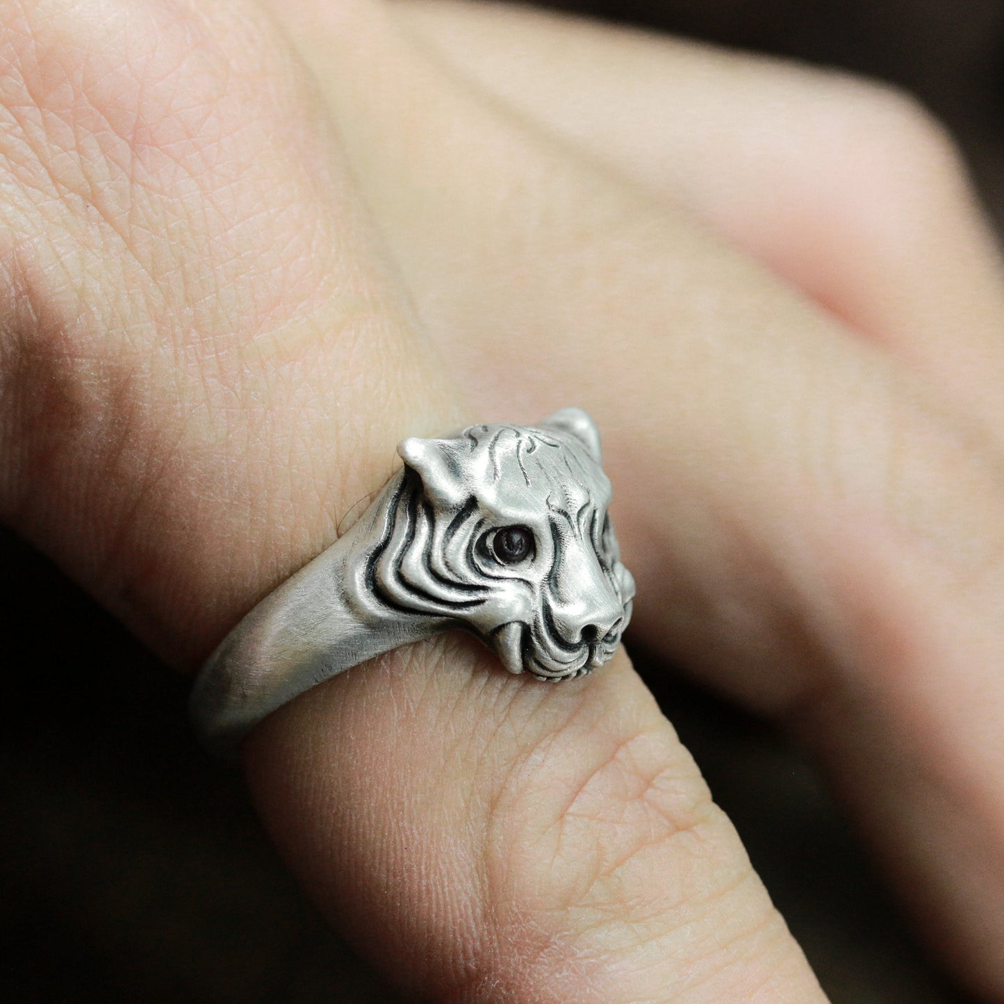 Panther Ring ¨C 925 Silver Handmade