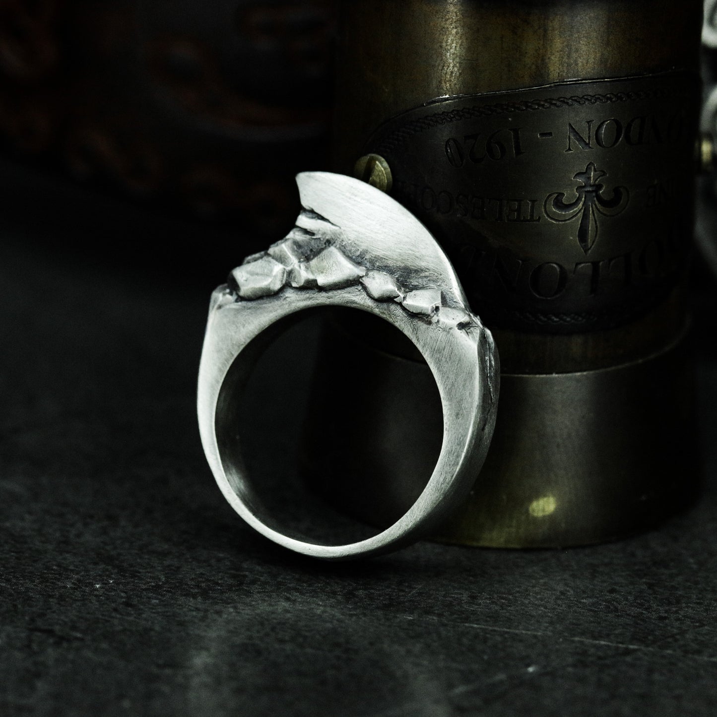 Shark Fin Ring - 925 Silver Handmade