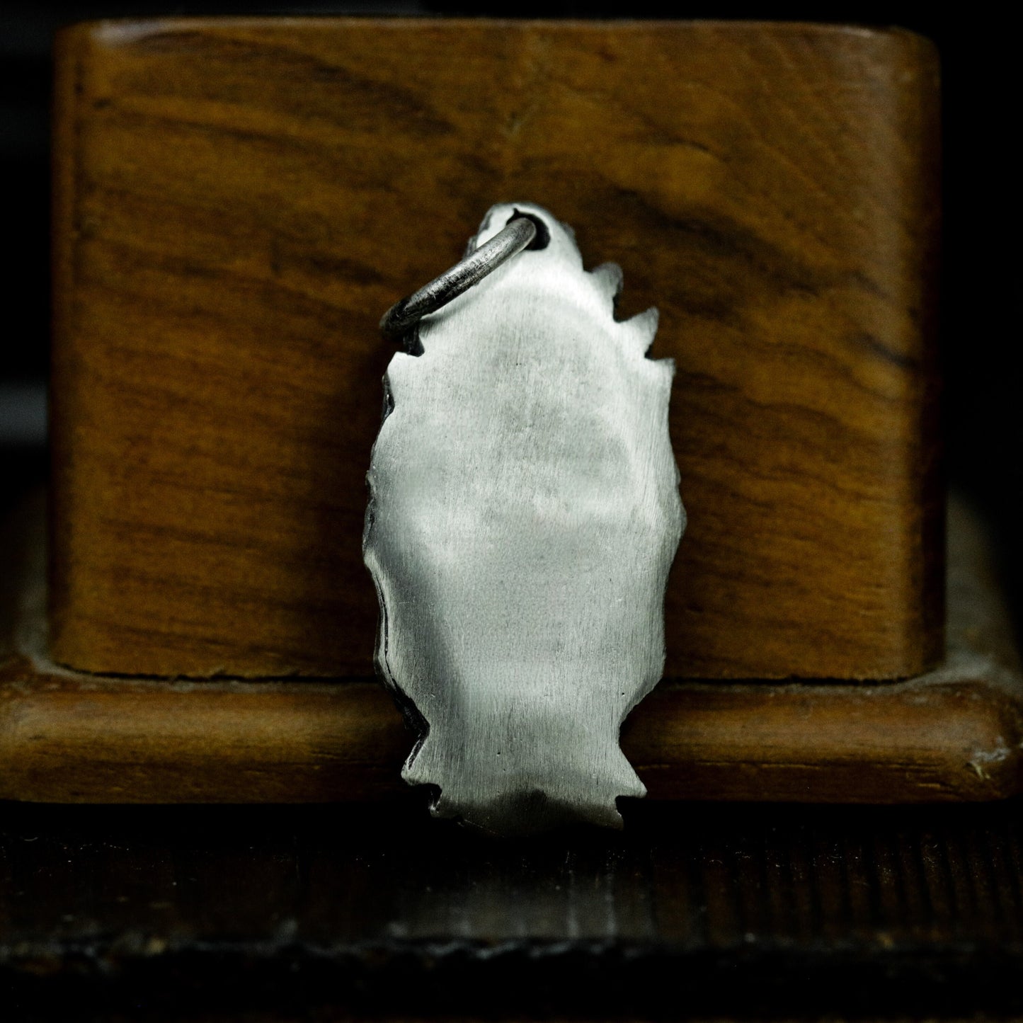 Flaming Dragon Head Pendant ¨C 925 Sterling Silver Handmade