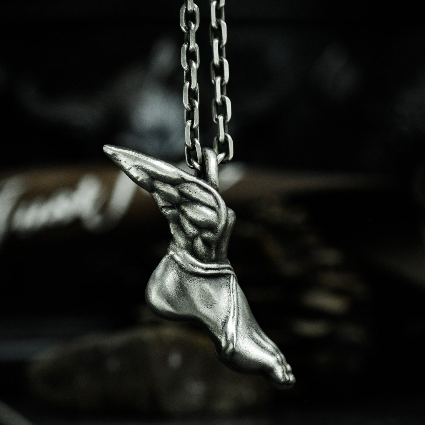 Zeus Wing Pendant - 925 Silver Handmade