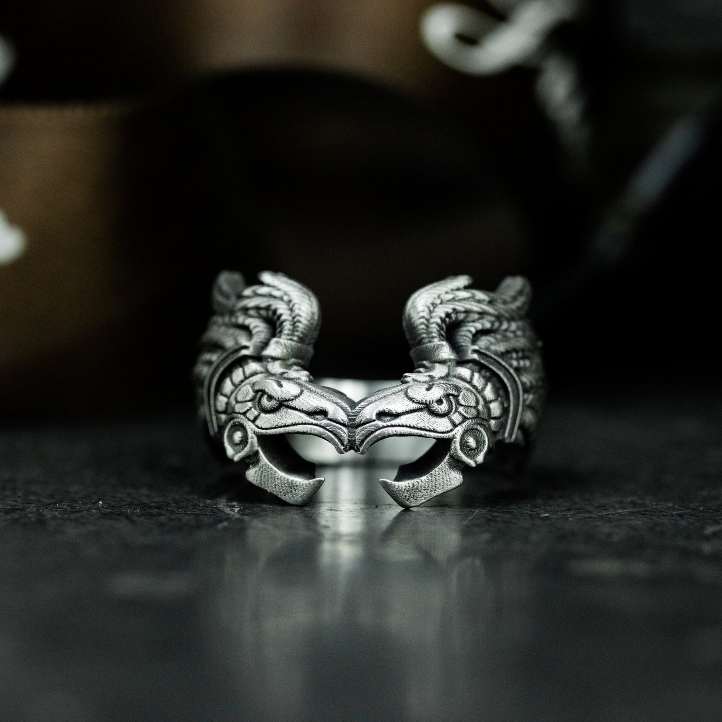 Eagle Crown Ring ¨C 925 Sterling Silver Handmade