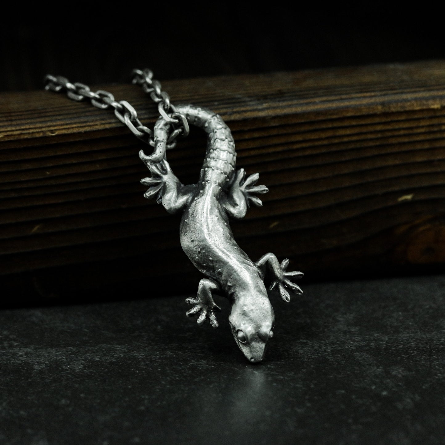 Lizard Pendant ¨C 925 Silver Handmade