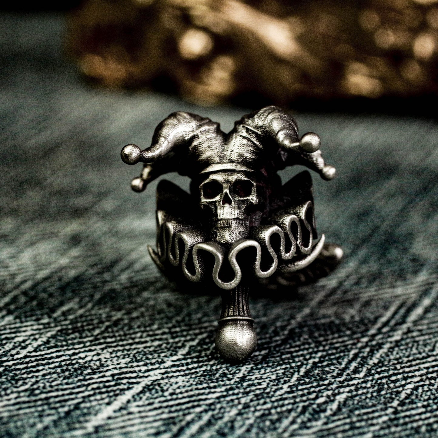Vintage Circus Clown Cufflinks - 925 Sterling Silver Handmade