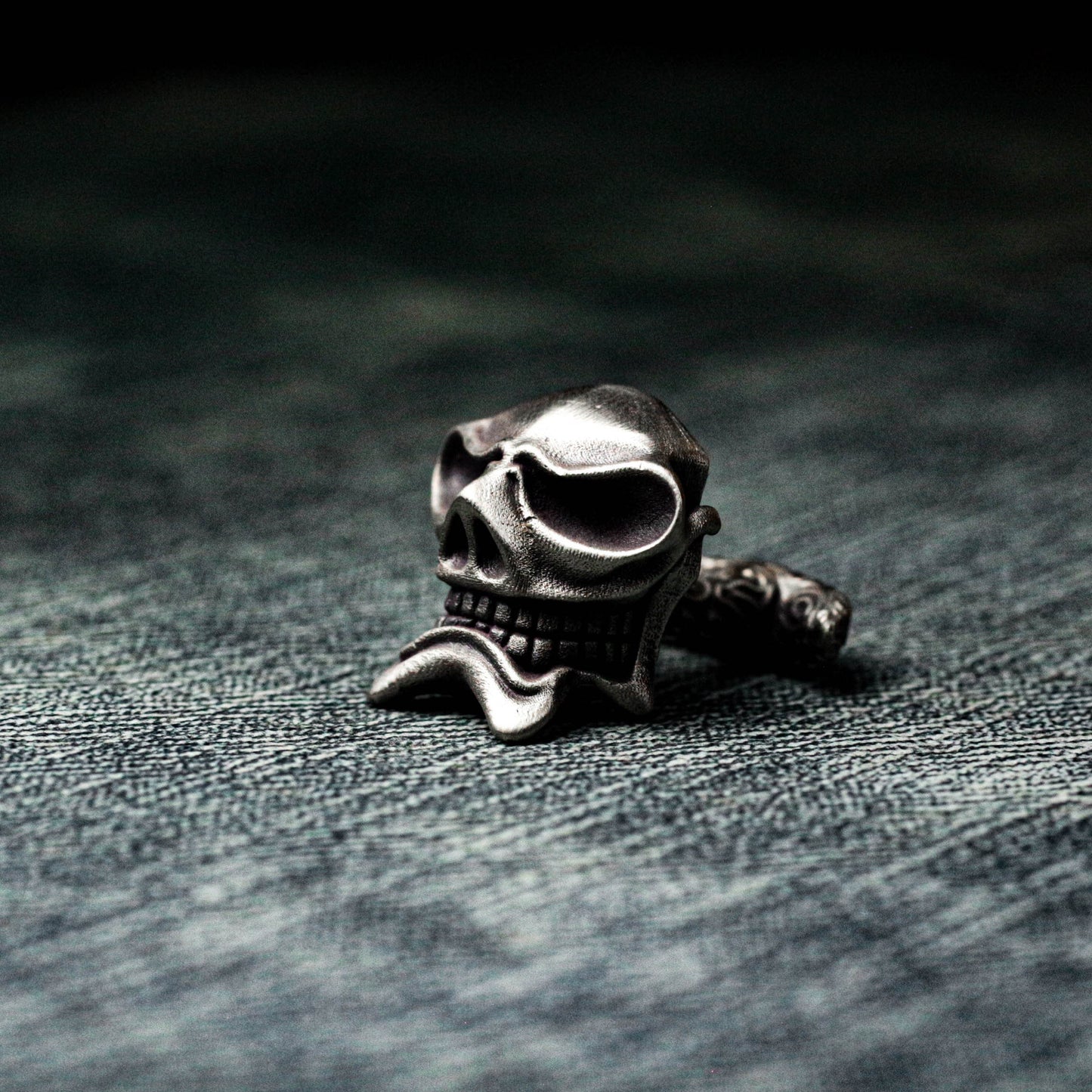 Victorian Skull Steampunk Cufflinks - 925 Sterling Silver Handmade