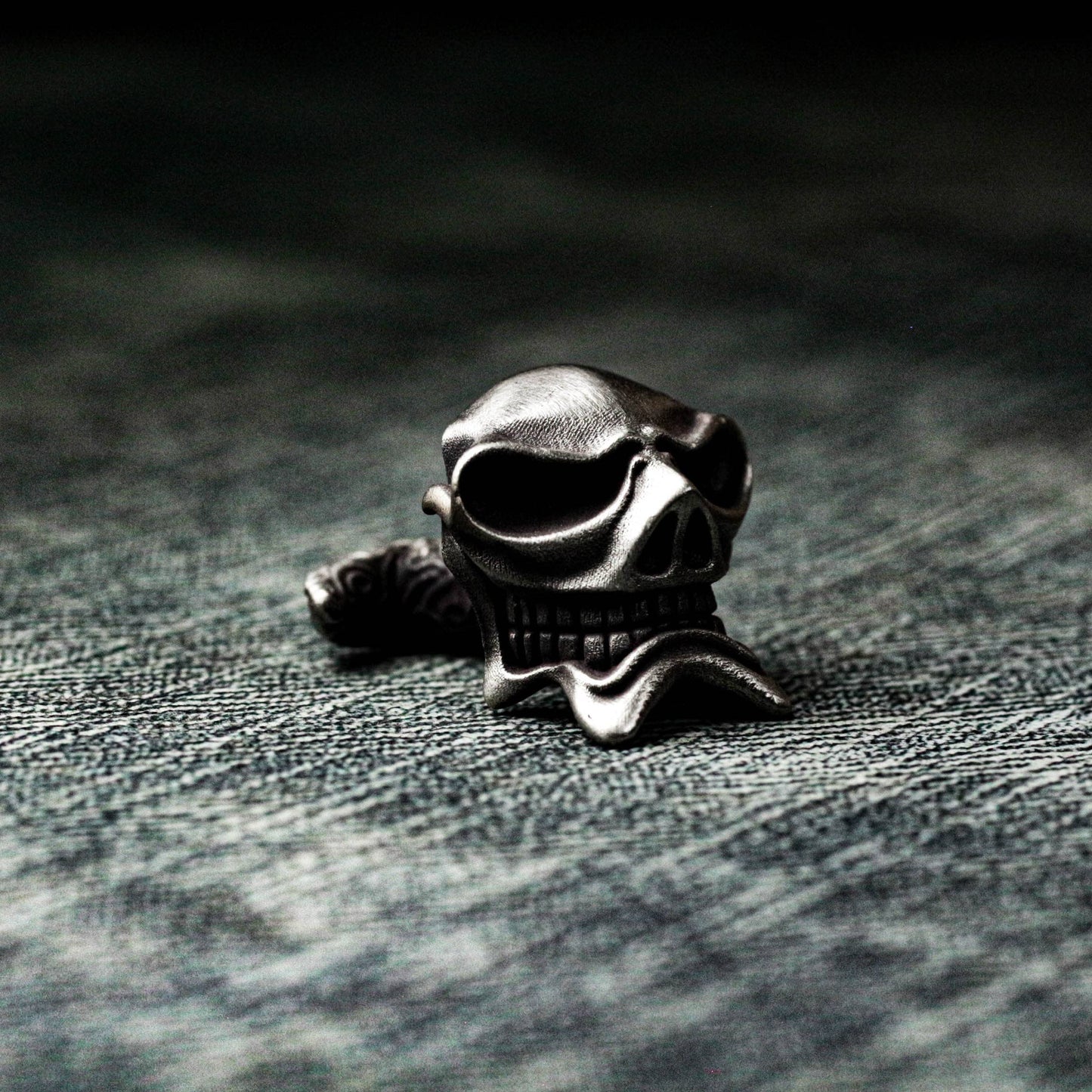 Victorian Skull Steampunk Cufflinks - 925 Sterling Silver Handmade