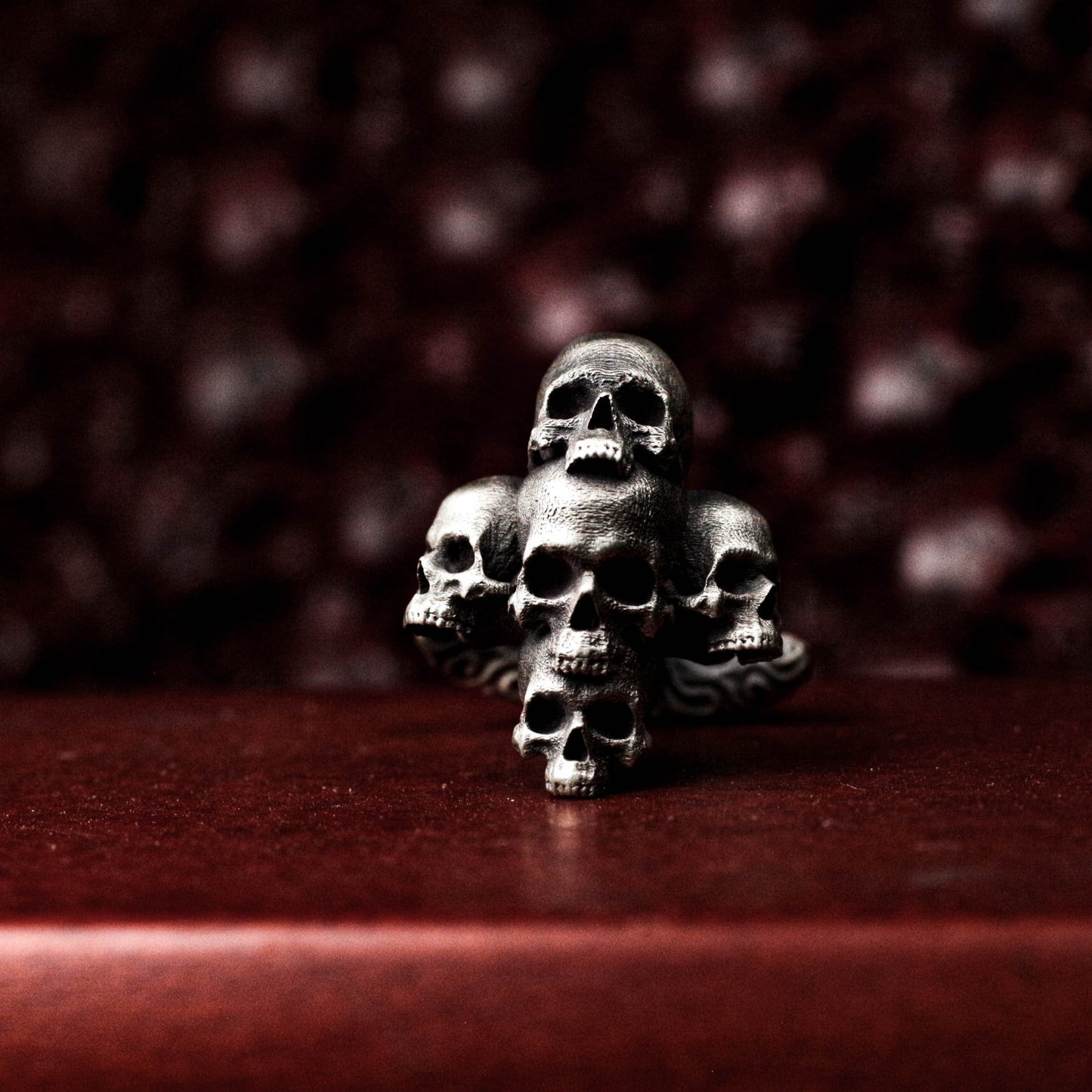 Cross Skull Cufflinks - Christian Design - 925 Sterling Silver Handmade