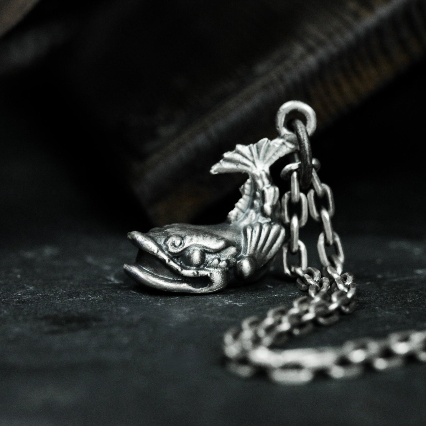Blue Whale Pendant ¨C Handmade 925 Silver Ocean Animal Necklace