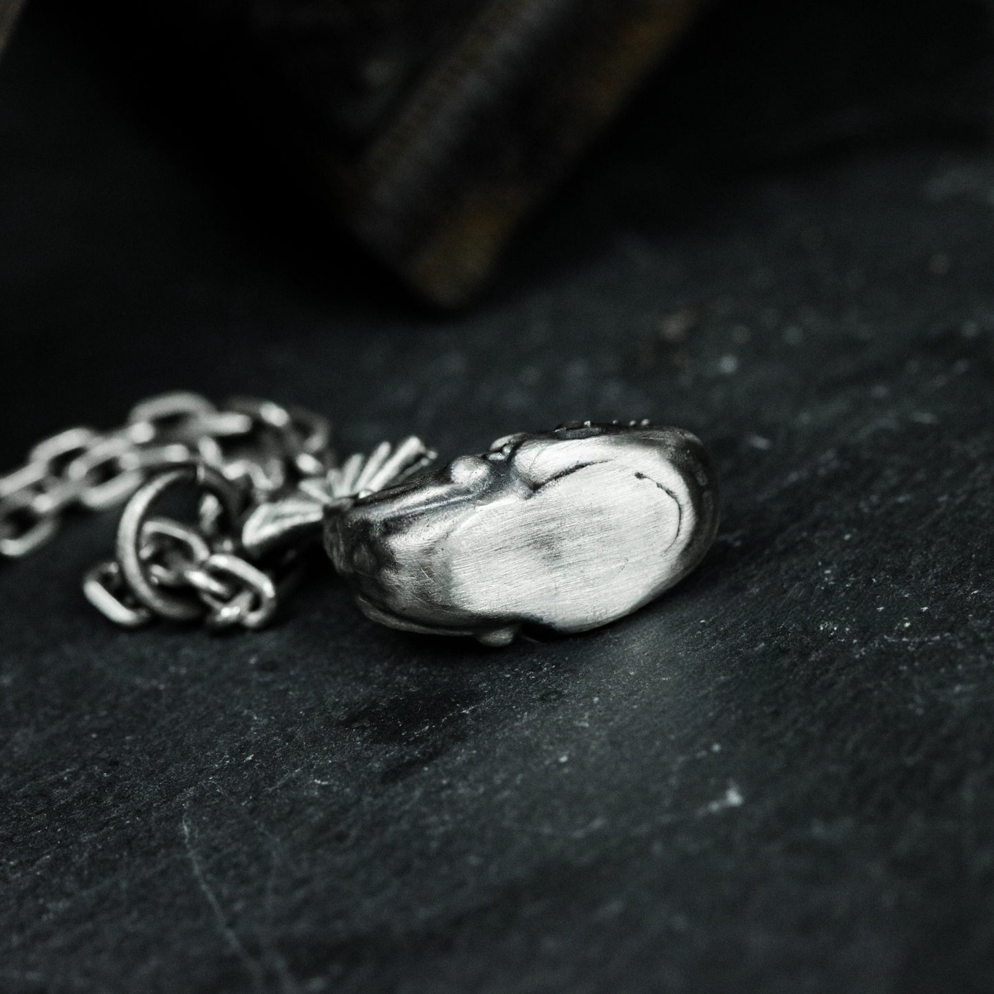 Blue Whale Pendant ¨C Handmade 925 Silver Ocean Animal Necklace