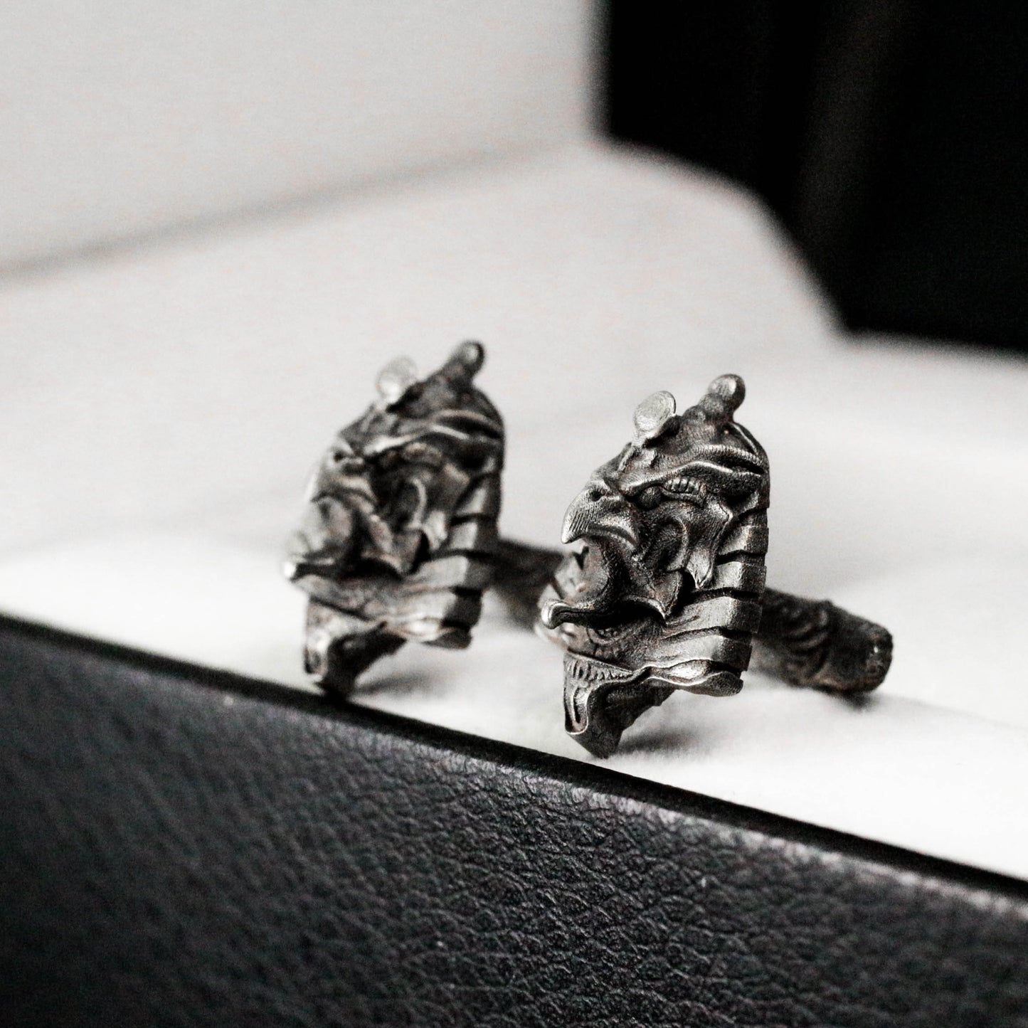 Horus Egyptian Cufflinks - 925 Silver Handmade