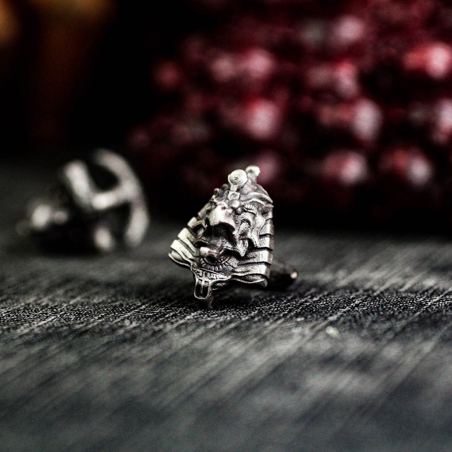 Horus Egyptian Cufflinks - 925 Silver Handmade