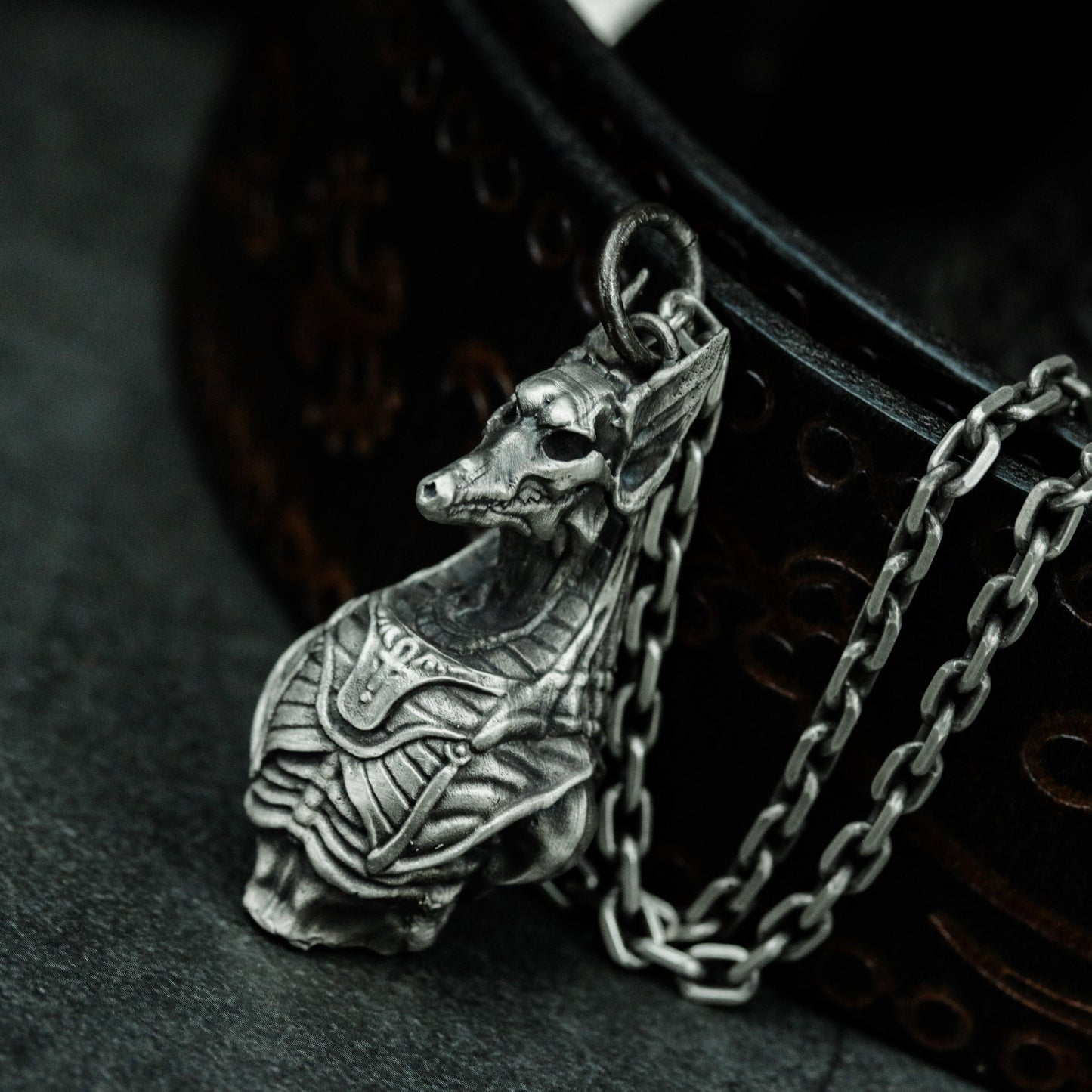 Anubis Pendant ¨C 925 Silver Handmade