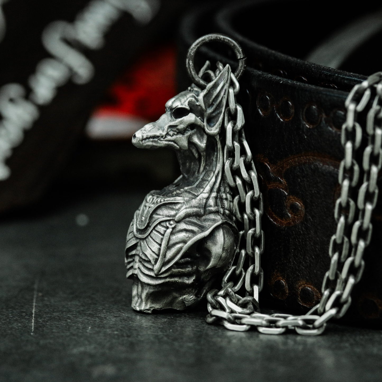 Anubis Pendant ¨C 925 Silver Handmade