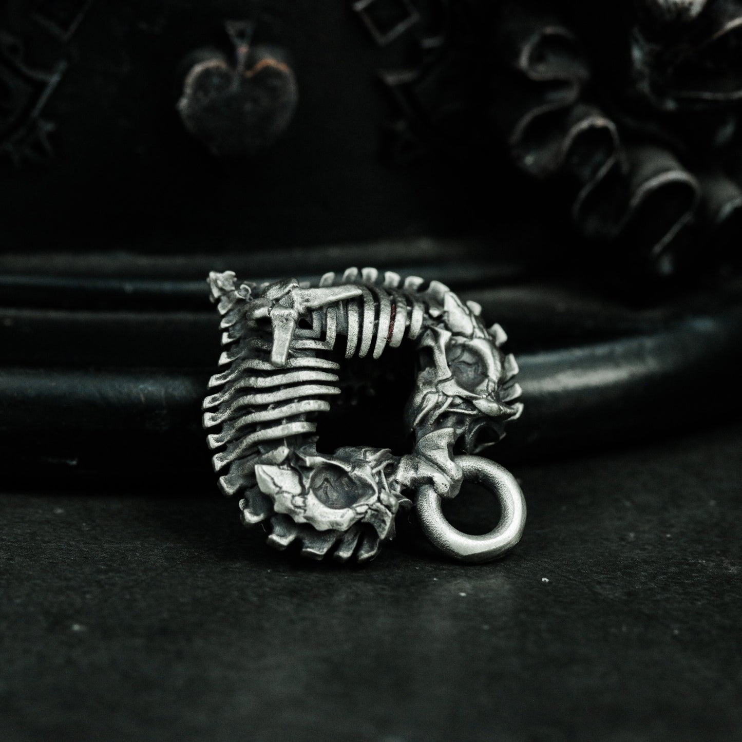 Broken Heart Pendant - 925 Silver Handmade Barbed Love