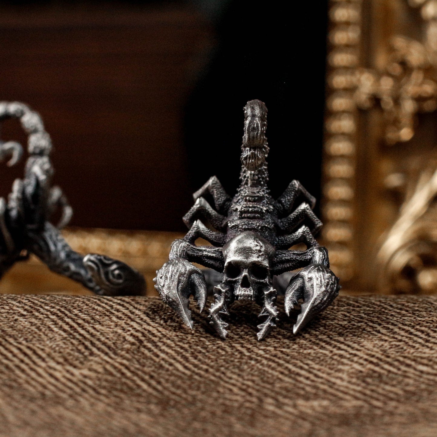 Real Scorpion Cufflinks - Handmade 925 Silver