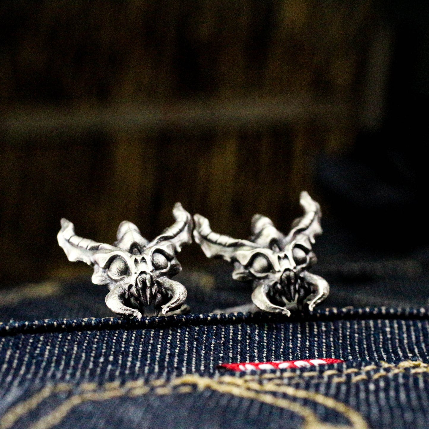 Praying Mantis Cufflinks - 925 Silver Handmade