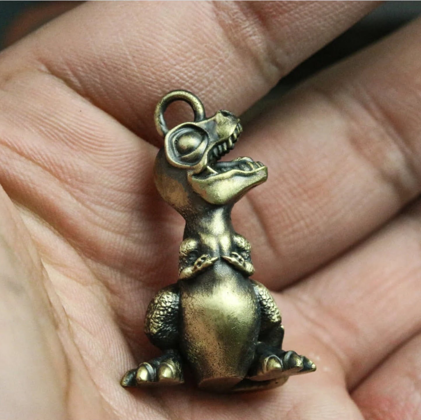 Tyrannosaurus Pendant - 925 Silver Handmade