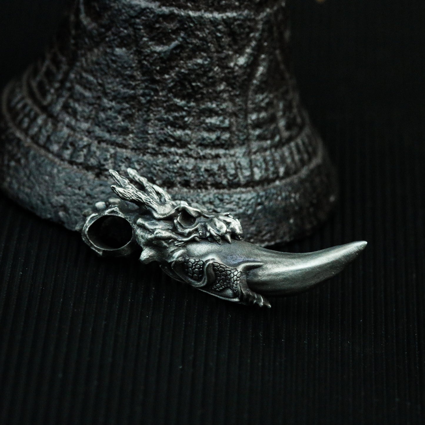 Dragon Fang Pendant ¨C 925 Sterling Silver Handmade