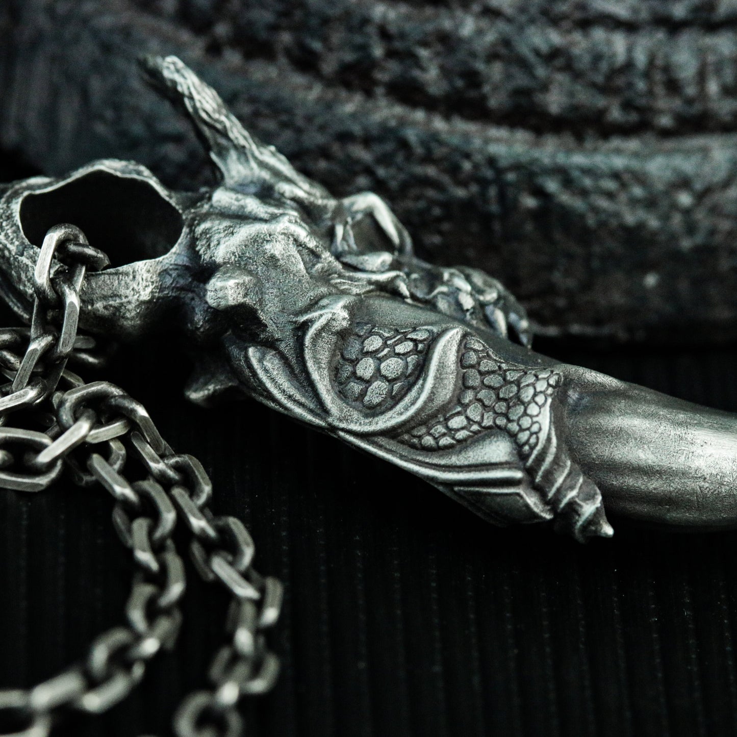 Dragon Fang Pendant ¨C 925 Sterling Silver Handmade
