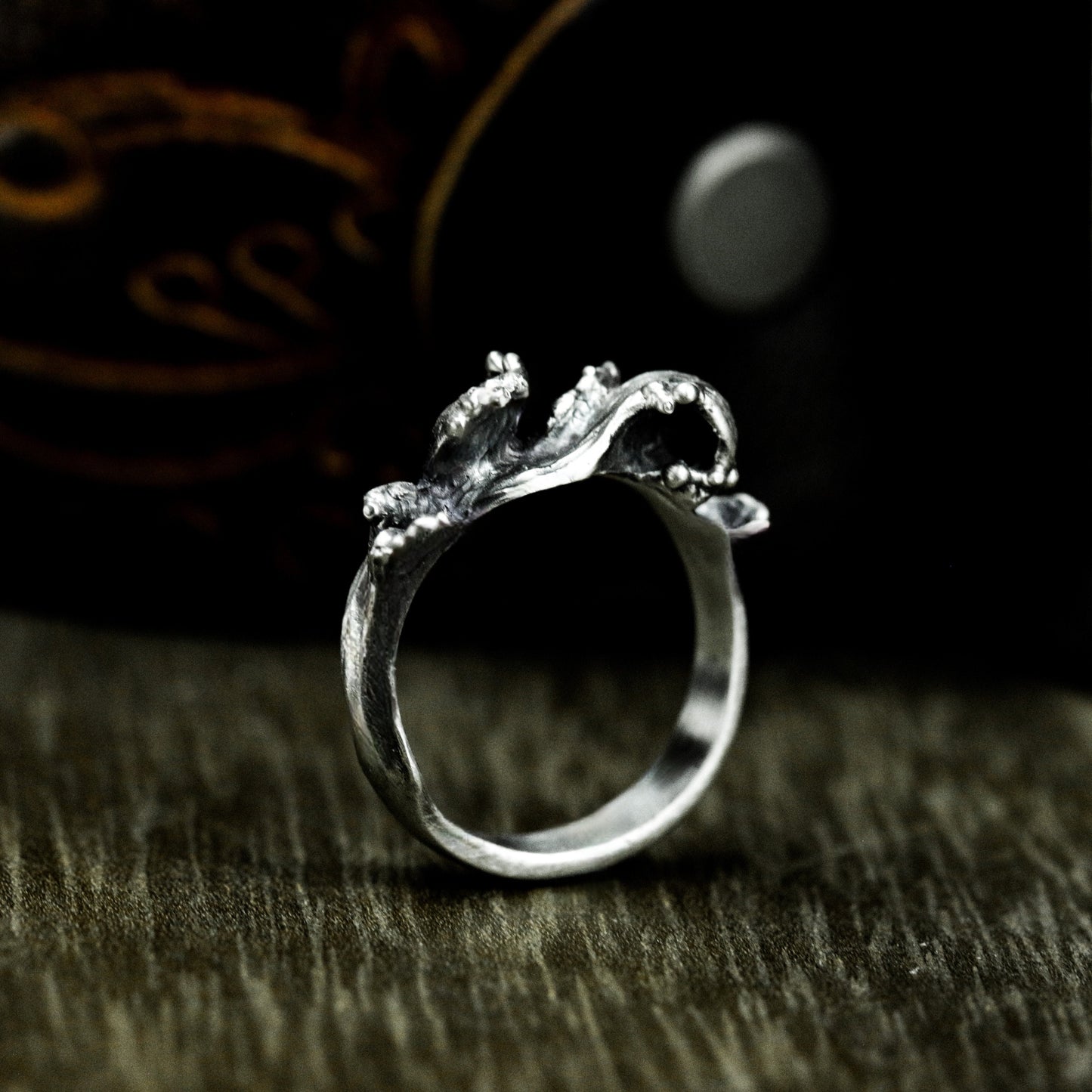 Wave Ring - 925 Silver Handmade