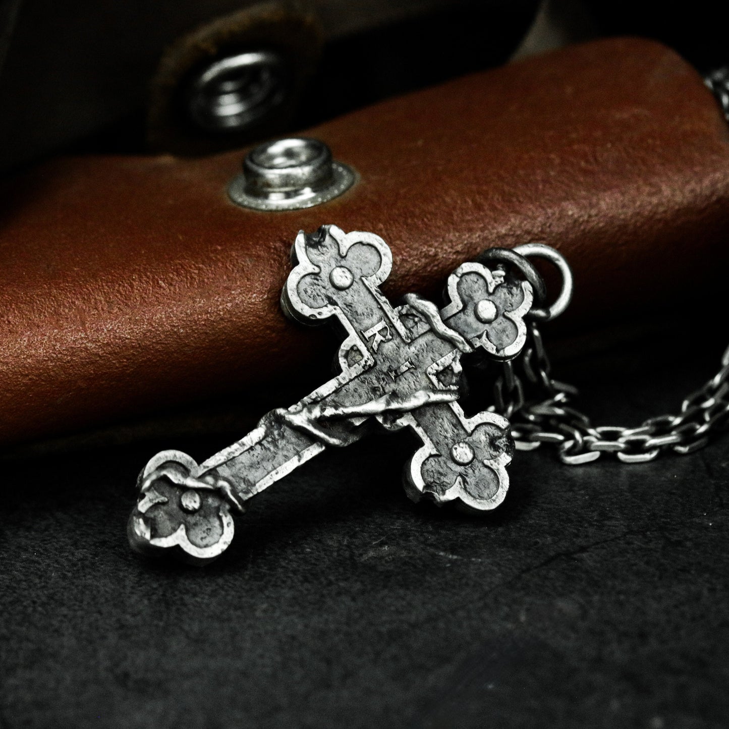 Trinity Cross Pendant - 925 Silver Handmade