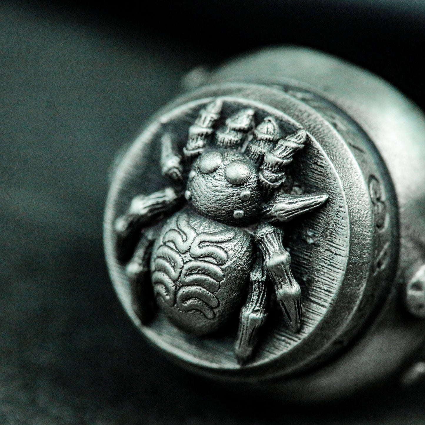 Spider Ring ¨C Handmade 925 Silver Punk Arachnid Band
