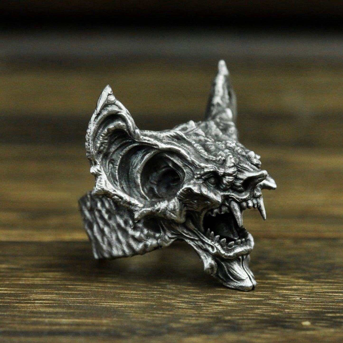 Bat Demon Rings ¨C 925 Silver Handmade