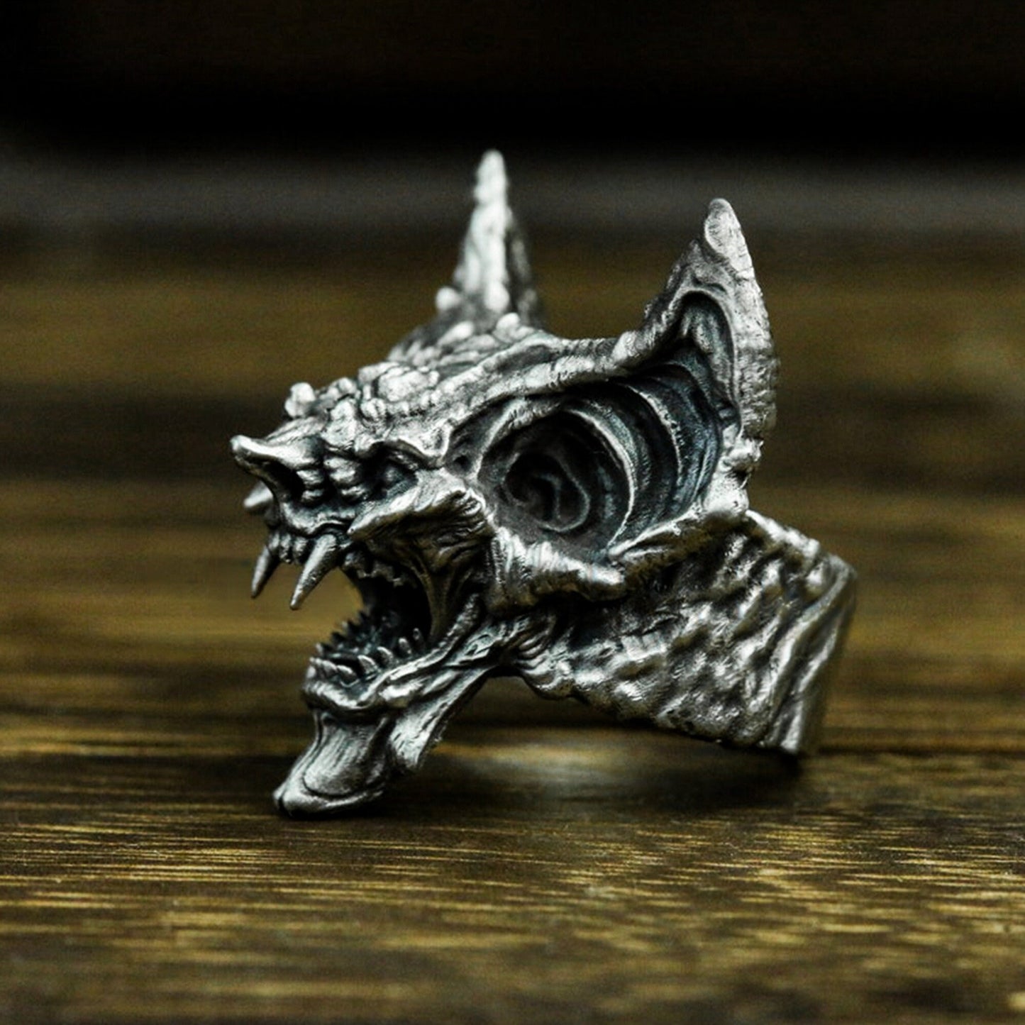 Bat Demon Rings ¨C 925 Silver Handmade